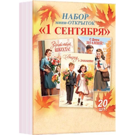 Набор мини-карточек "1 Сентября"