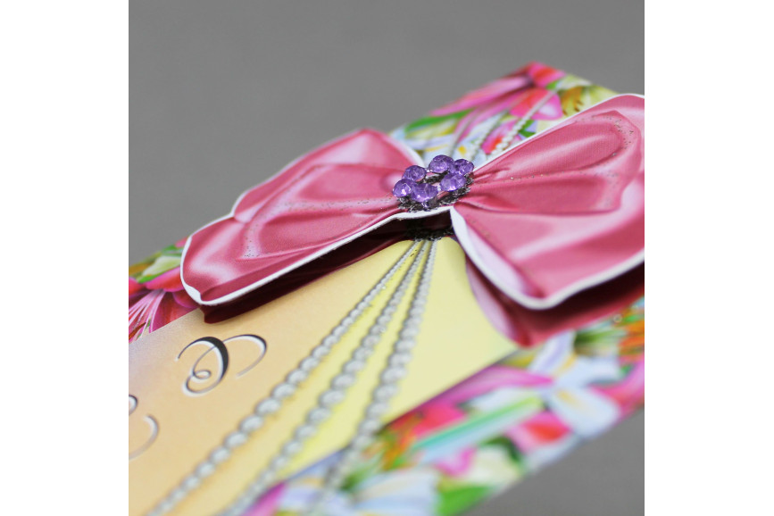 Конверт ручной работы с накладным элементов 5КРН