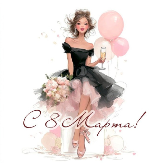 С 8 Марта!