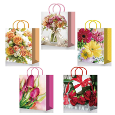 206/207/208/209/210 mix М25  Пакет подарочный ламинированный(180*227*100)