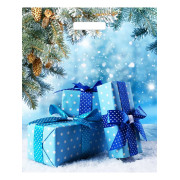 Пакет вырубной Подарки зимы лам 45х38/60мкм