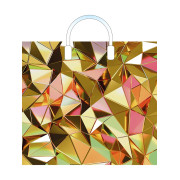 Пакет с пластиковой ручкой Голден 38х34/90мкм