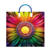 Пакет с пластиковой ручкой Радужный 38х34/90мкм