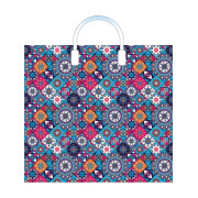 Пакет с пл. ручками Калейдоскоп 38x34/90мкм