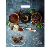 Пакет вырубной Грэй Глосс Кофе 48х39/50мкм