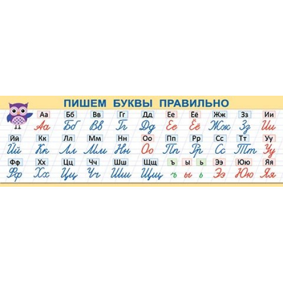 ПИШЕМ БУКВЫ ПРАВИЛЬНО