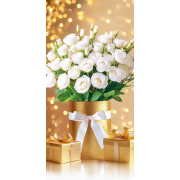 Конверт для денег (ФС) (золотые блестки)