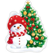 Открытка для украшения на скотче