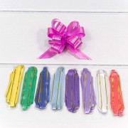 Бант-шар 1,8 см с золотой полосой (микс) 1/50 1/5000