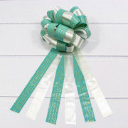 Бант-шар тройной 3 см с пожеланиями Мятный 1/30 1/1200