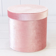 Коробки Цилиндр Набор 1/3 18*17,7 "Бархат" Розовый 1/12