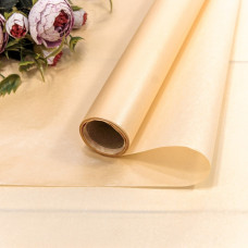 Бумага "Тишью" Водостойкая 0,5*10м Персиковый 1/50