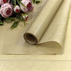 Бумага "Тишью" Водостойкая 0,5*10м Серо-бежевый 1/50