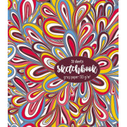 097705 Скетчбук 30 А5 Гребень S Мулине (бумага серая 120 г/кв.м) Премиум 4+0+Ламинация (Софт тач)+УФ выбороч (30, 5)