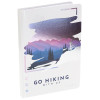 Записная книга А5 Горная велопрогулка (7БЦ, холодная фольга + твин лак, 80л, 100г) З80-3396