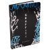 Записная книга А5 Graffitti (7БЦ, холодная фольга + твин лак, 80л, 100г) З80-3401