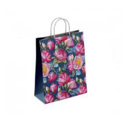 Пакет бумажный 100 г/м2 крученые ручки 450*350*150 Пион (250, 0)