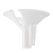 Насадки, с боковым зажимом, Белый, 100 шт.